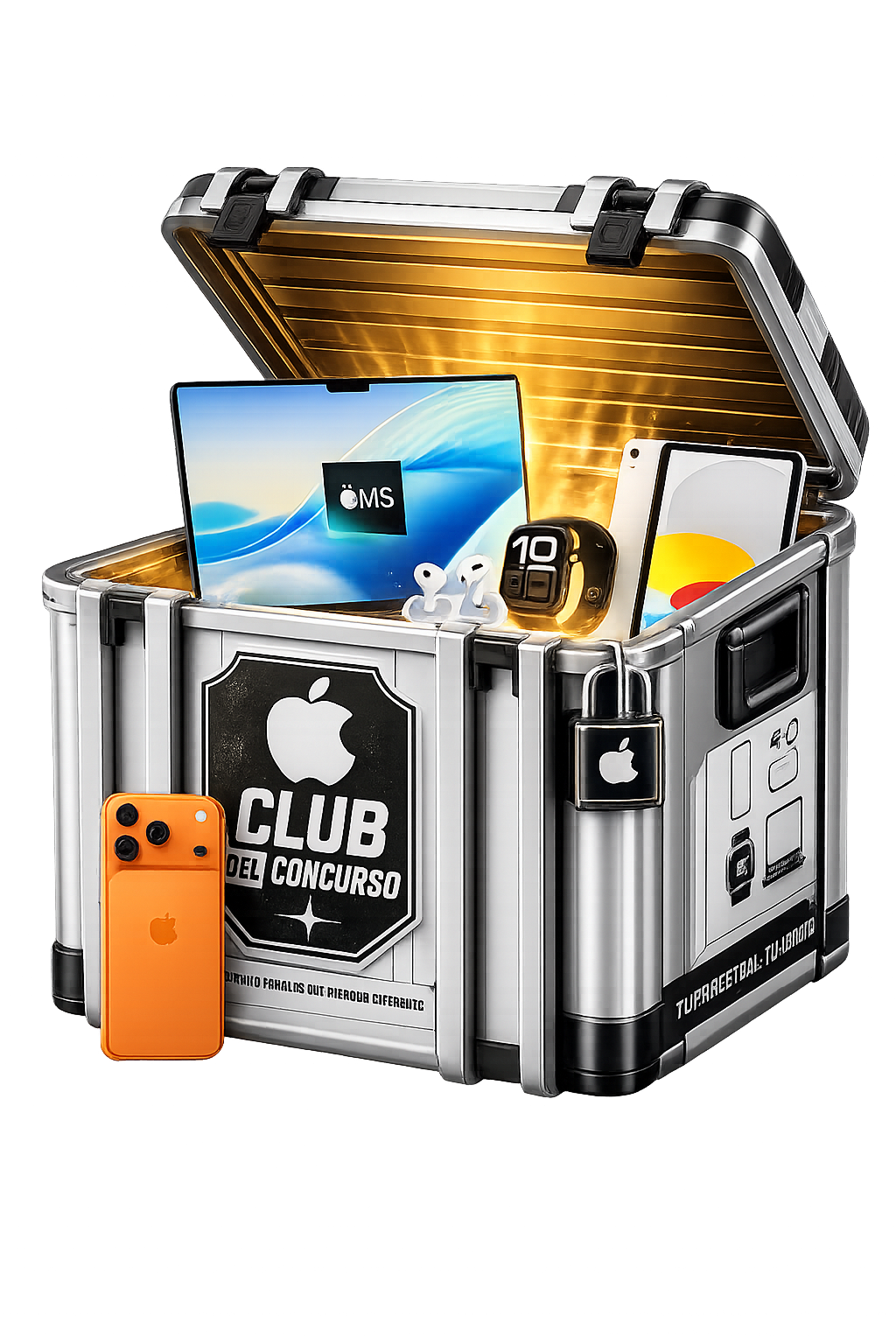 Caja Dorada con premios